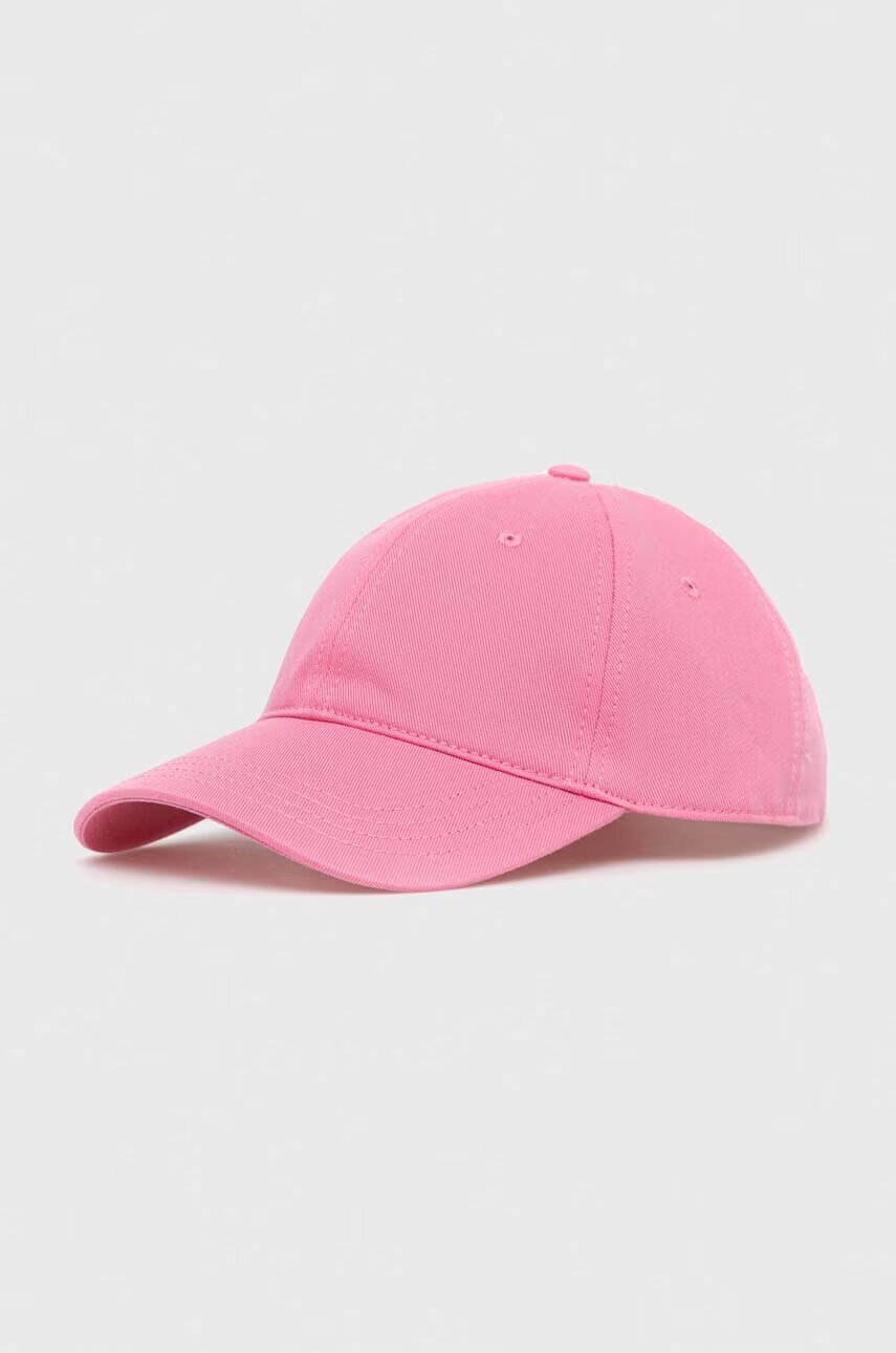 Lacoste Памучна шапка с козирка