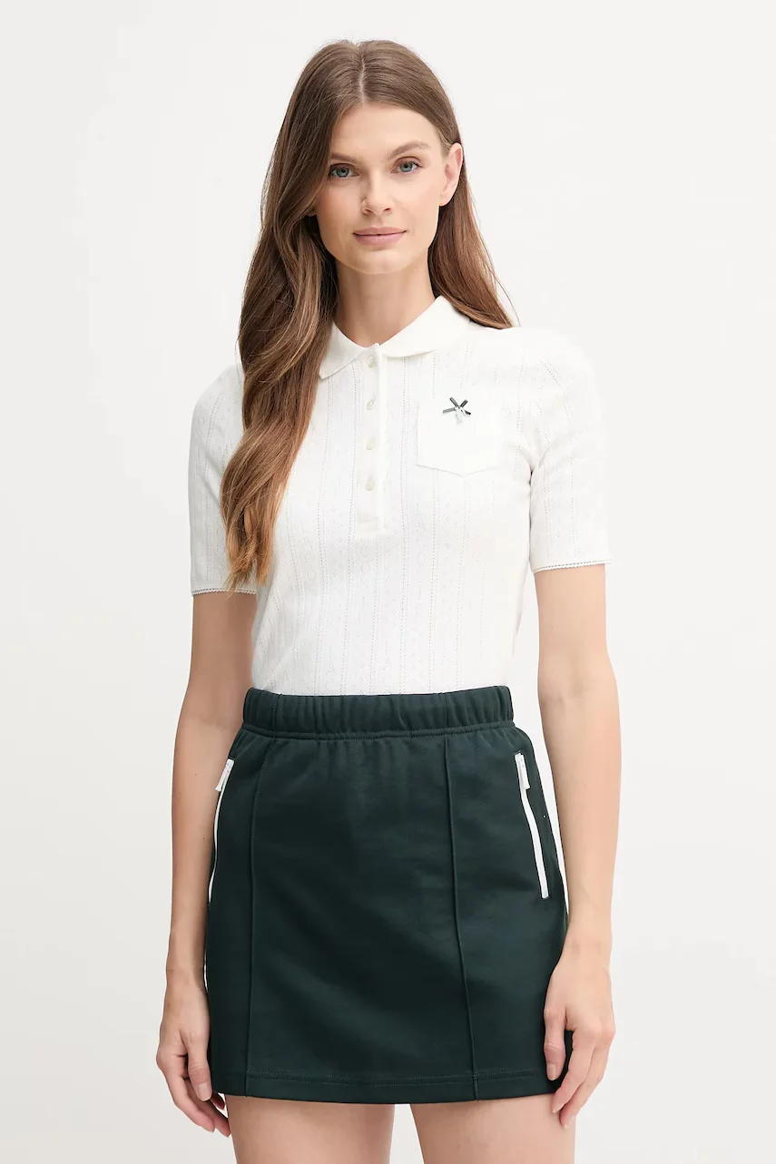 Lacoste Памучна тениска с яка