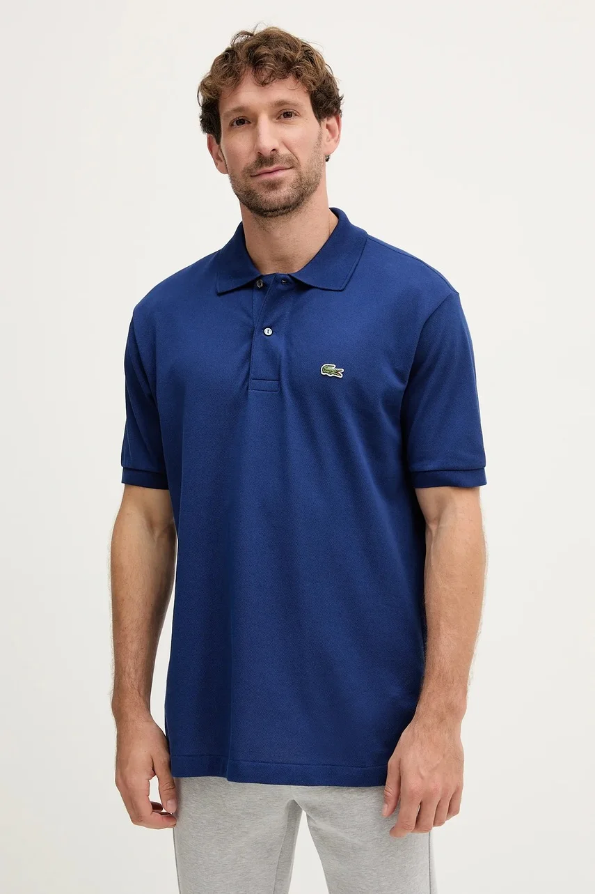 Lacoste Памучна тениска с яка