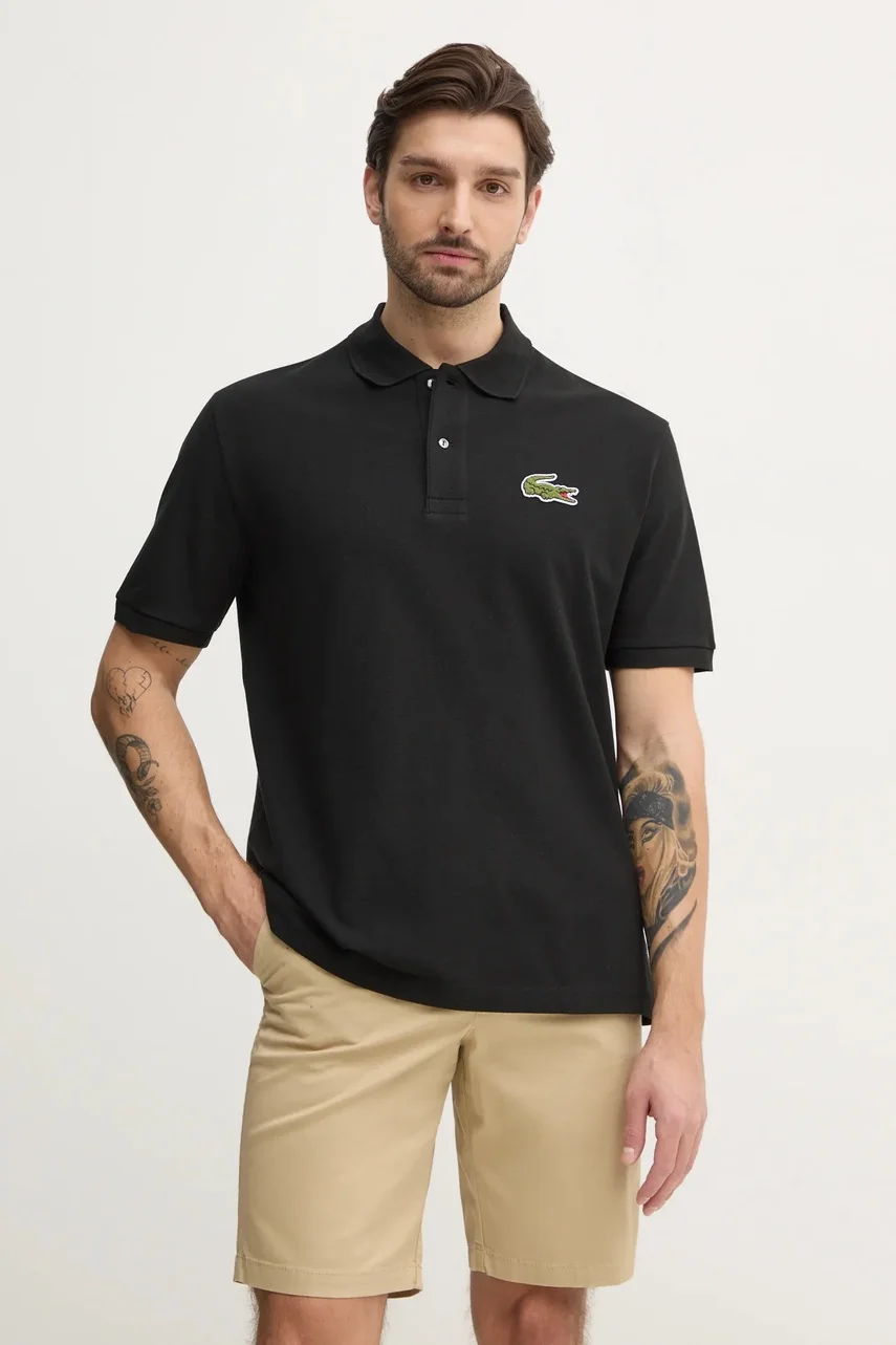 Lacoste Памучна тениска с яка
