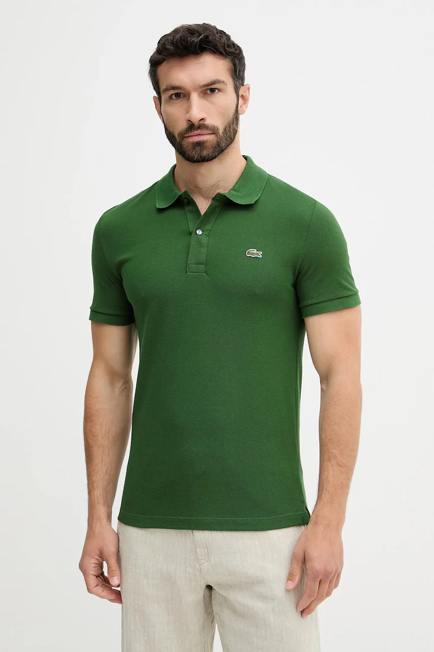 Lacoste Памучна тениска с яка