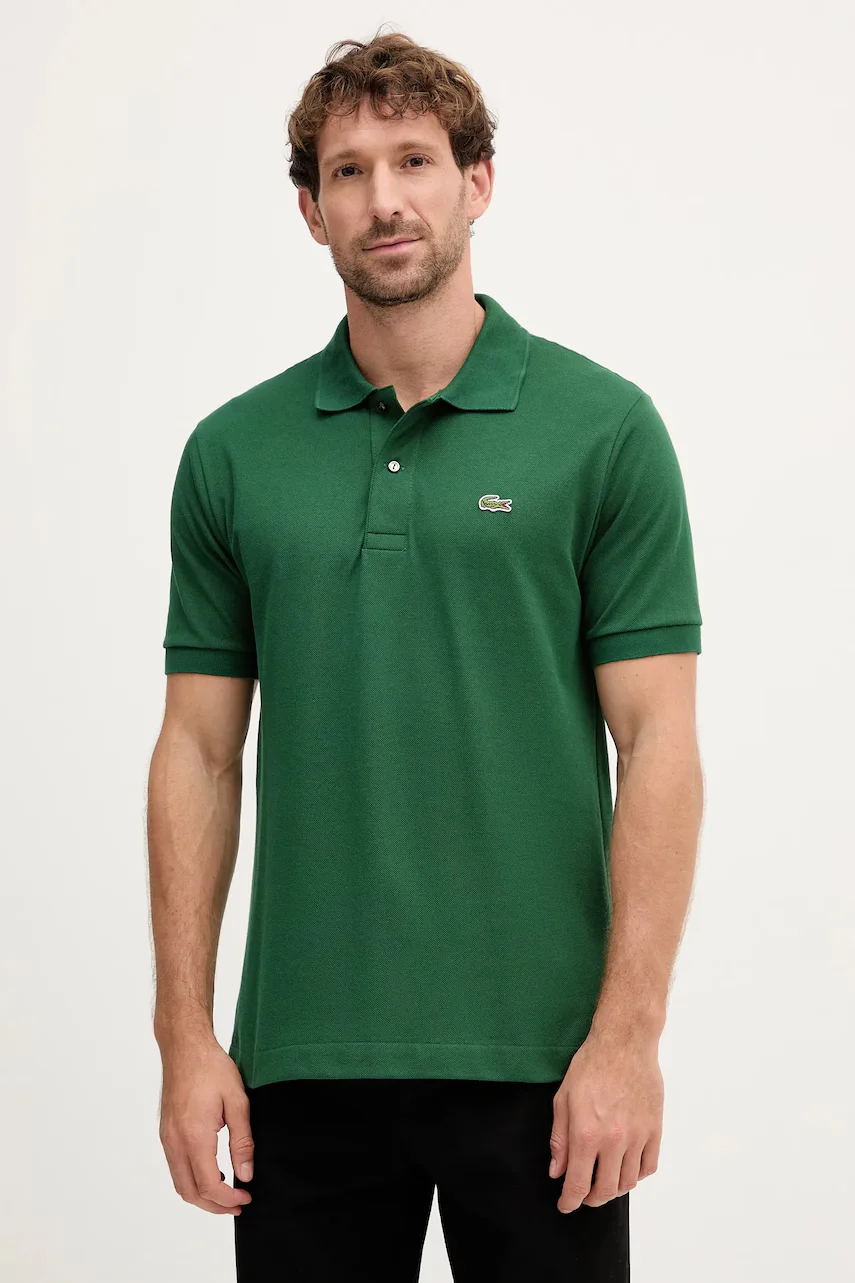 Lacoste Памучна тениска с яка