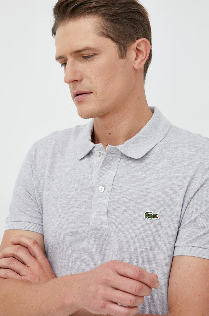 Lacoste Памучна тениска с яка
