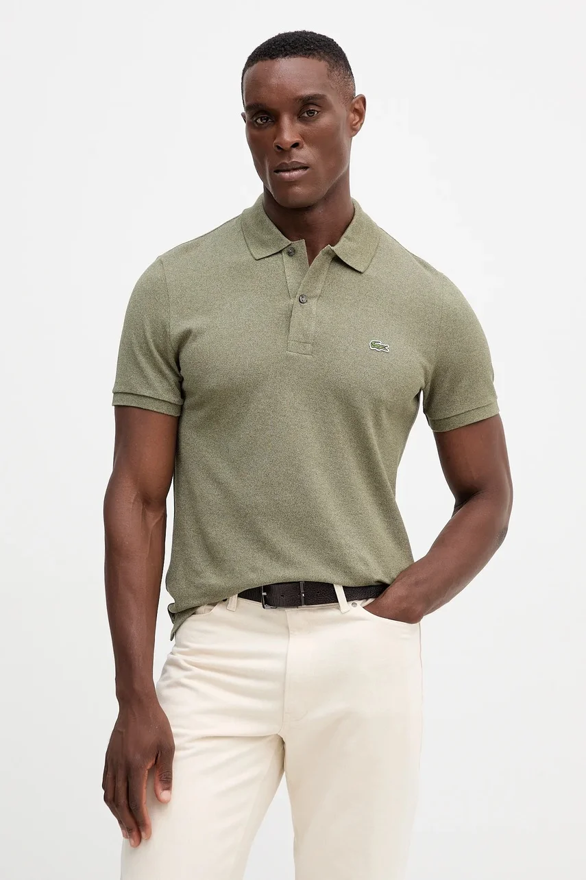 Lacoste Памучна тениска с яка