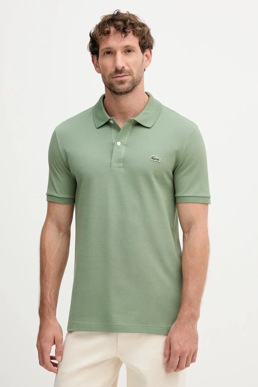 Lacoste Памучна тениска с яка