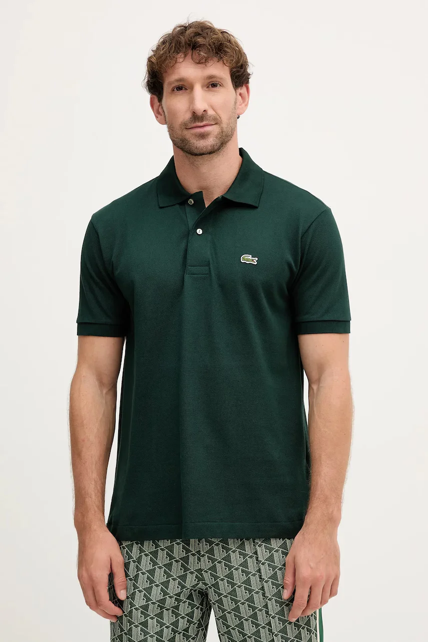 Lacoste Памучна тениска с яка