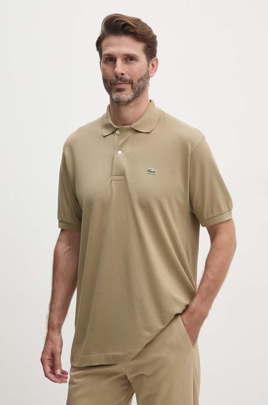 Lacoste Памучна тениска с яка
