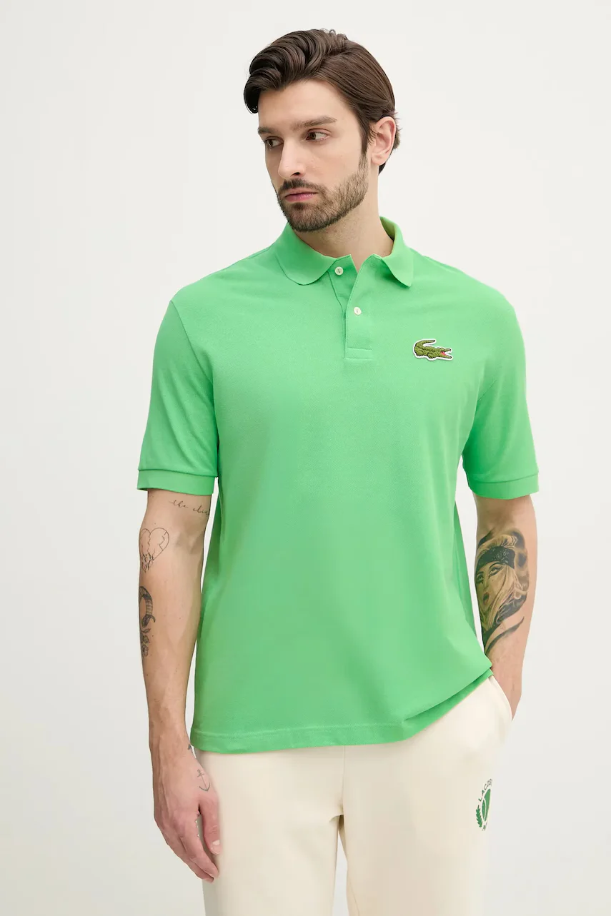 Lacoste Памучна тениска с яка