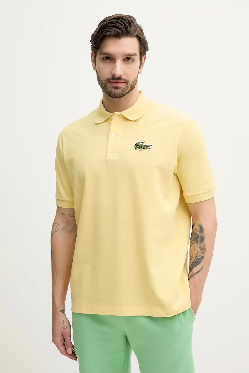 Lacoste Памучна тениска с яка