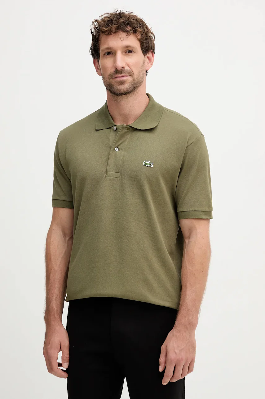 Lacoste Памучна тениска с яка
