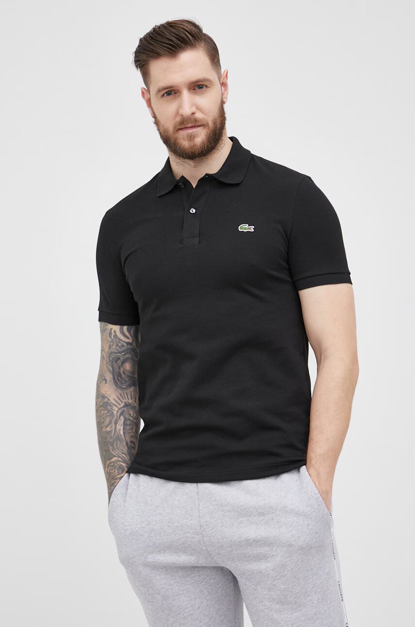 Lacoste Памучна тениска с яка