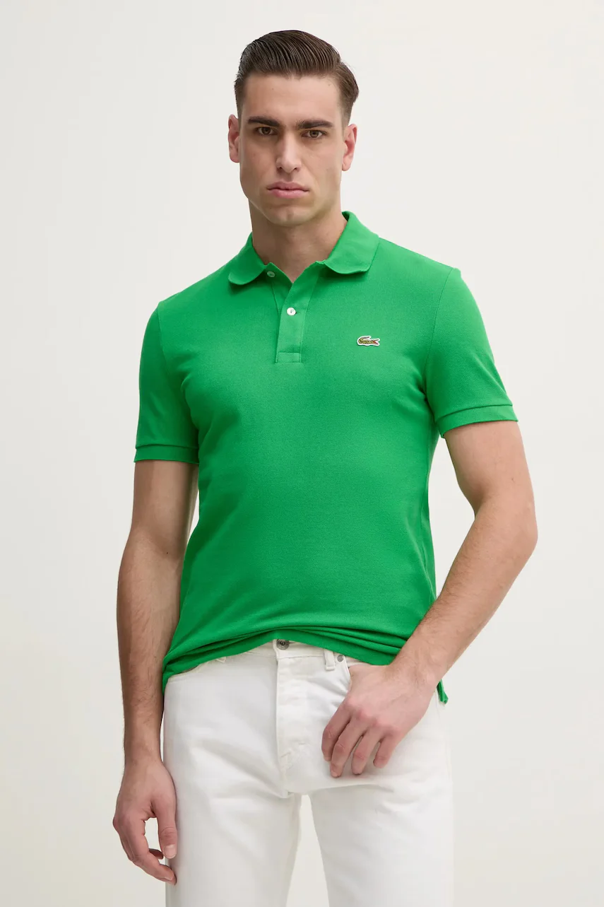 Lacoste Памучна тениска с яка