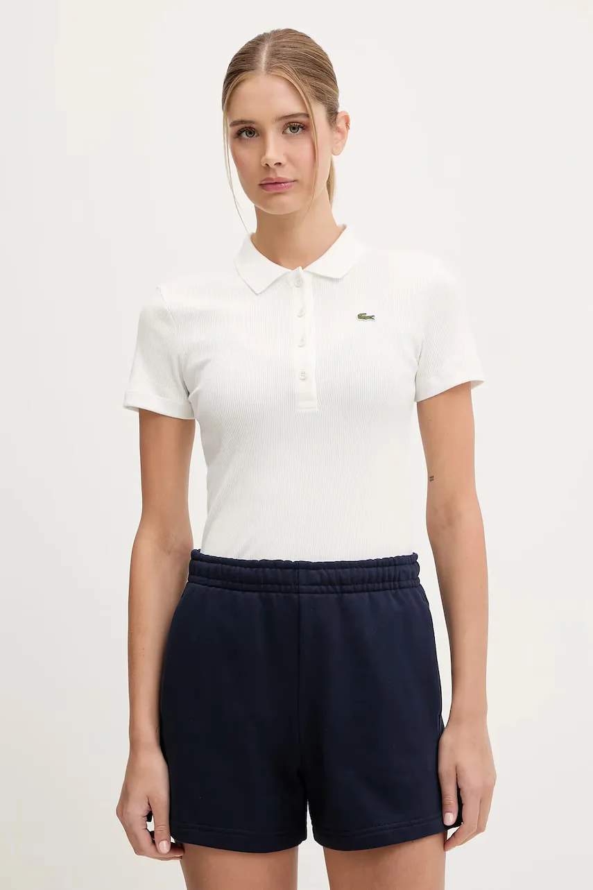 Lacoste Памучна тениска с яка