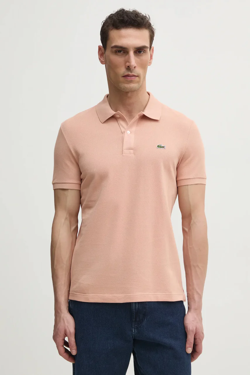 Lacoste Памучна тениска с яка
