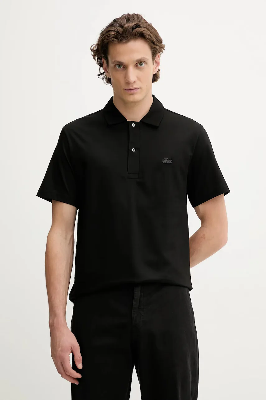 Lacoste Памучна тениска с яка