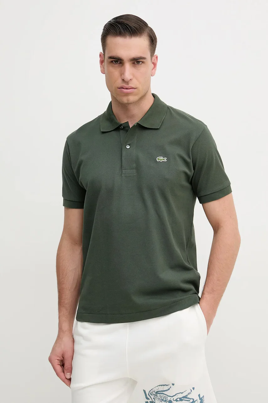 Lacoste Памучна тениска с яка