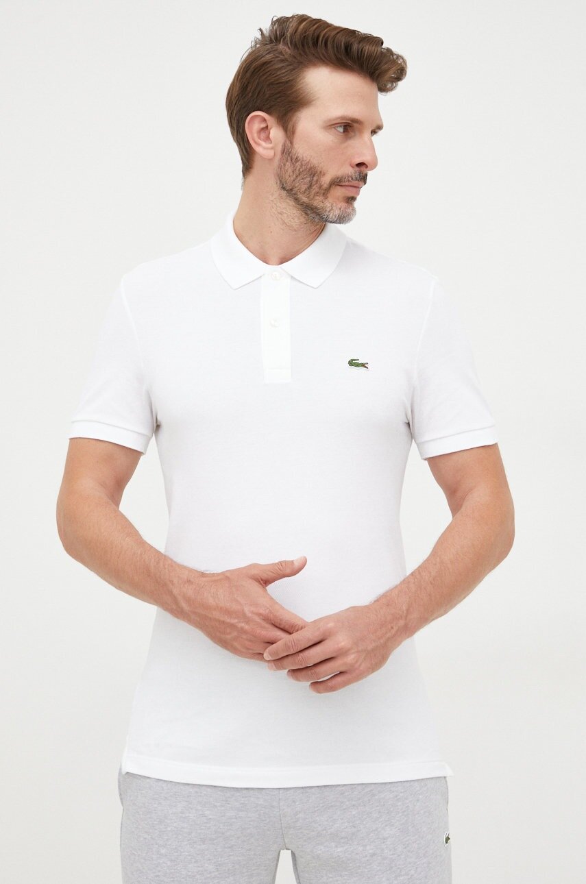 Lacoste Памучна тениска с яка