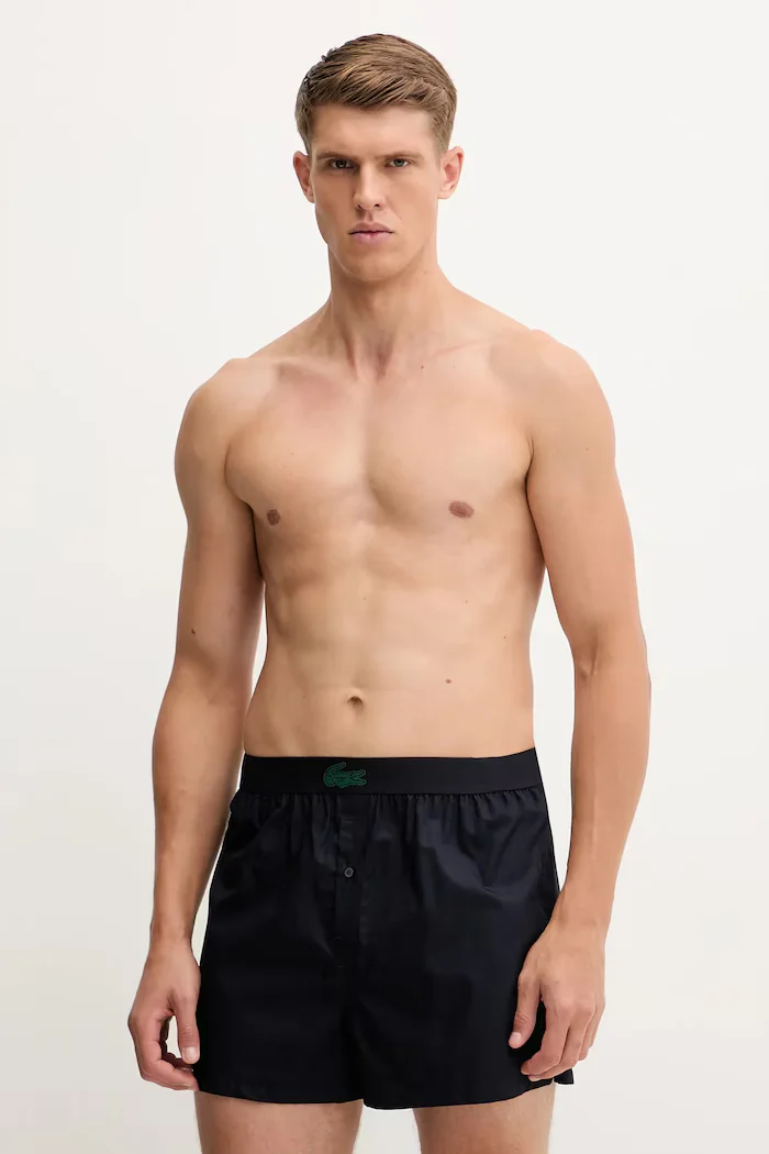 Lacoste Памучни боксерки (3 чифта) в зелено 7H4961