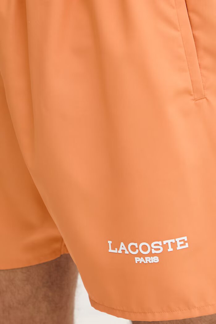 Lacoste плувни шорти мъжки оранжеви MH1852