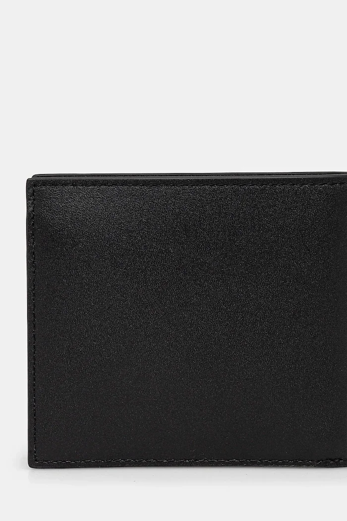 Lacoste портфейл мъжки от кожа черен NH1112FG