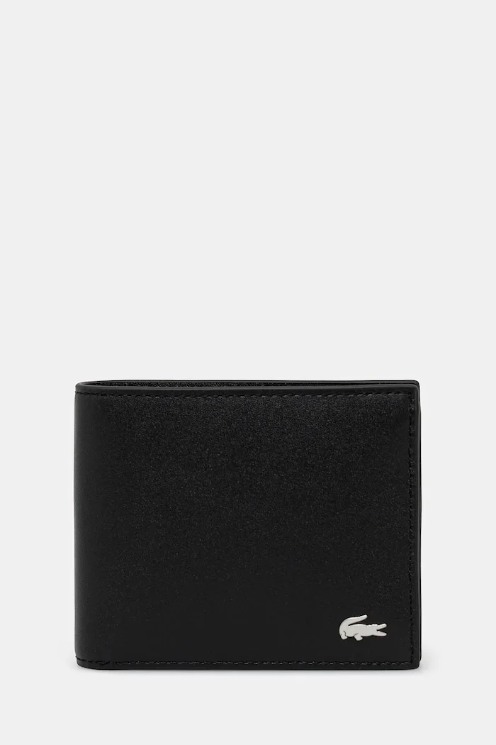 Lacoste портфейл от кожа черен NH1115FG