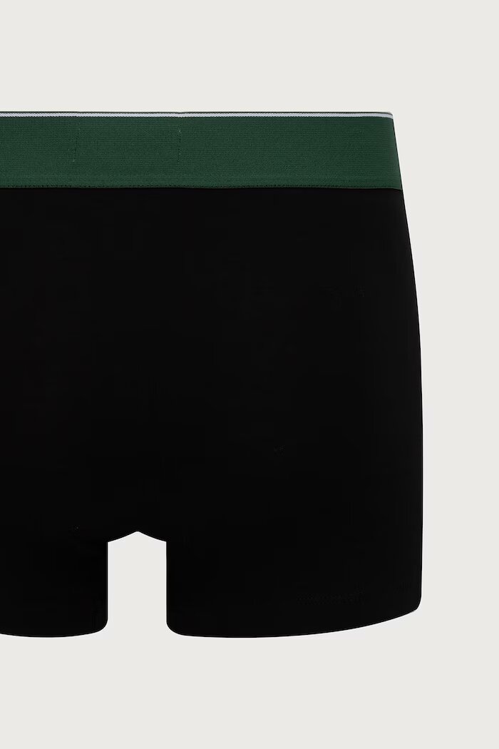 Lacoste прилепнали боксерки мъжки от памук с еластан 3 броя черни 5H0925