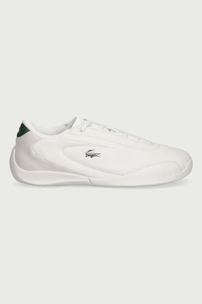 Lacoste Protect Sneakers маратонки мъжки от кожа бежови 52SMA0017