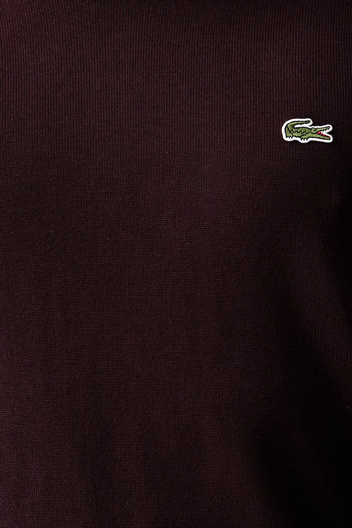 Lacoste пуловер мъжки от памук черен AH1985