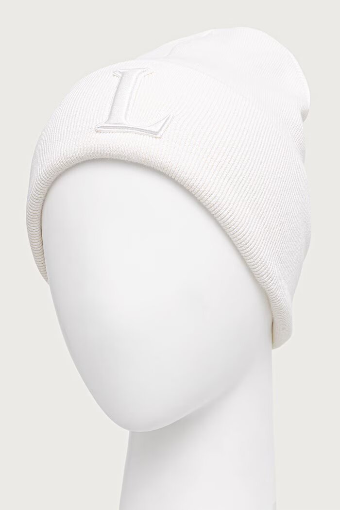 Lacoste шапка beanie от вълнена материя бежова RB9901