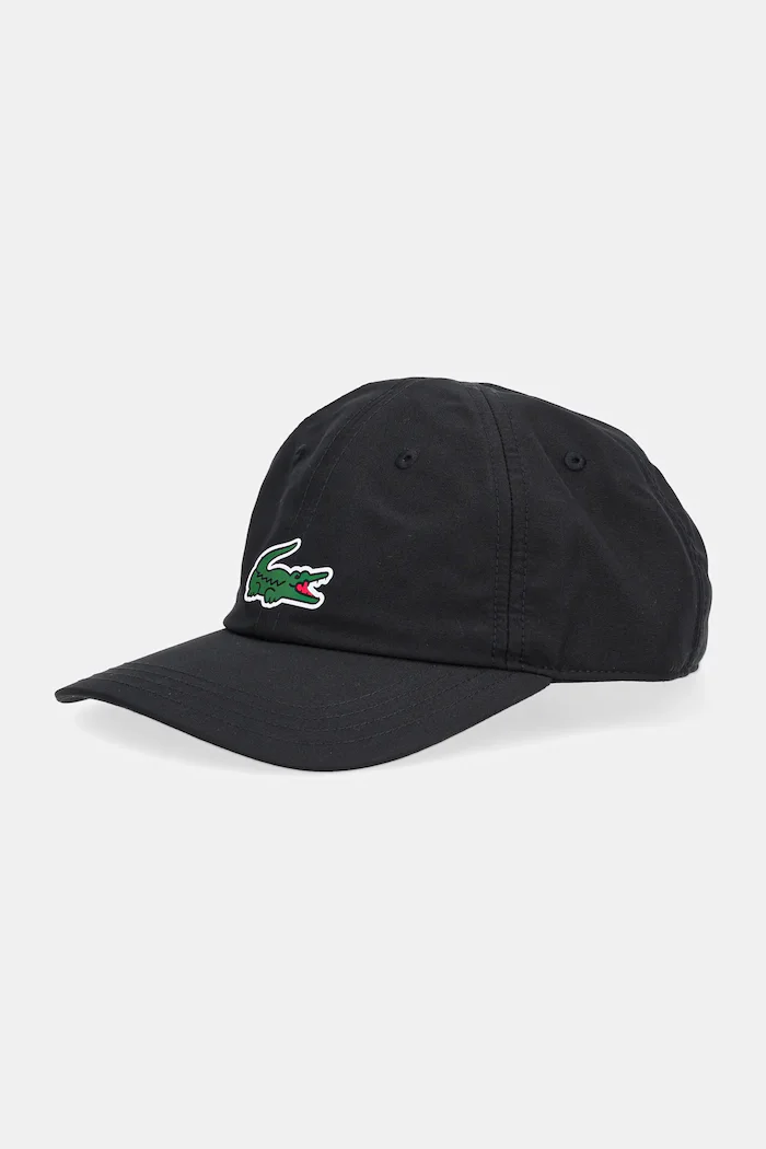 Lacoste Шапка с козирка в лилаво с апликация RK2450