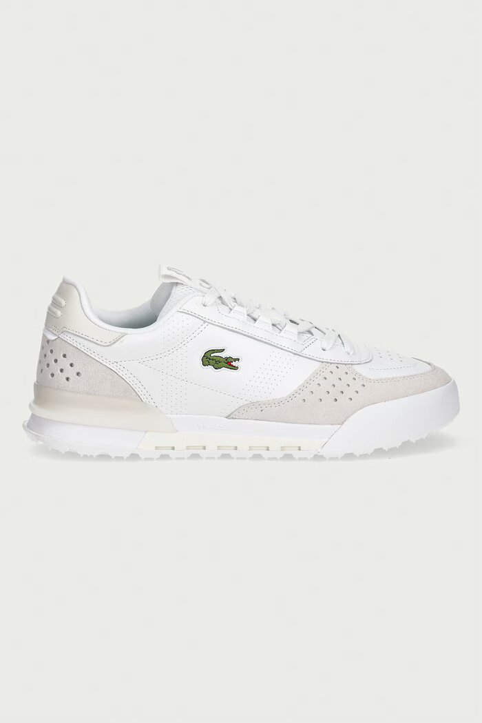 Lacoste SLAM SHOT маратонки мъжки от кожа бели 52SMA0032