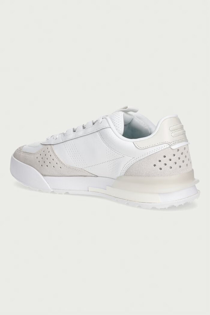 Lacoste SLAM SHOT маратонки мъжки от кожа бели 52SMA0032