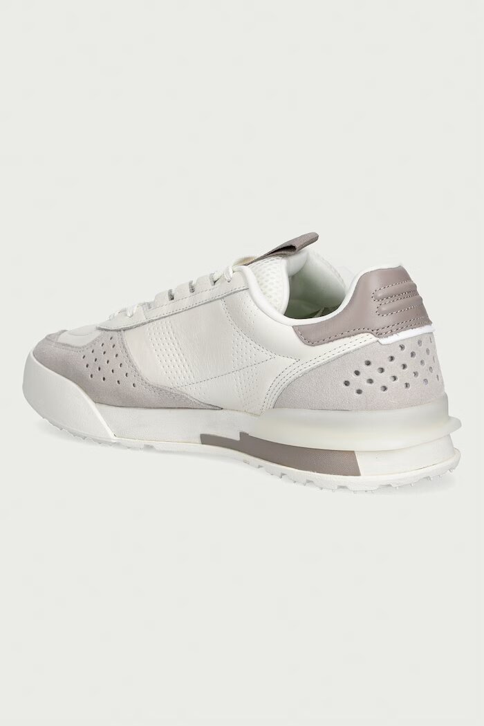 Lacoste SLAM SHOT маратонки мъжки от кожа бежови 52SMA0031