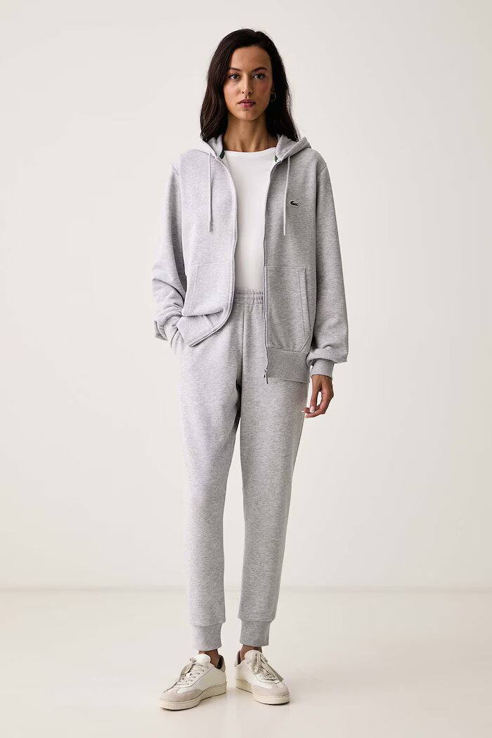 Lacoste спортен комплект анцуг с памук сив WH2528T