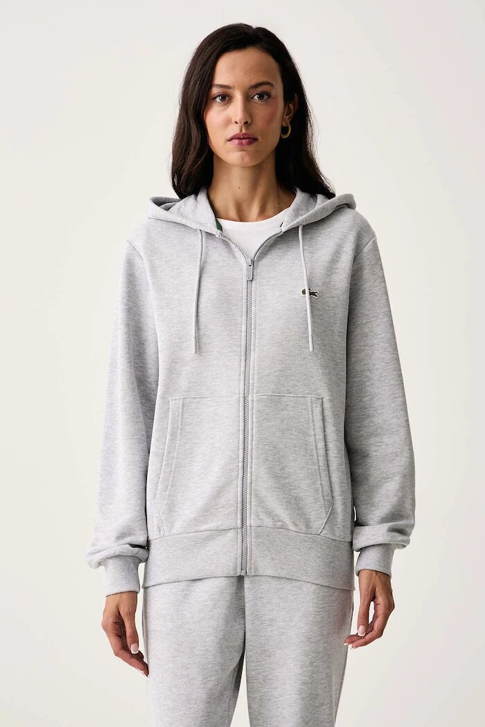 Lacoste спортен комплект анцуг с памук сив WH2528T