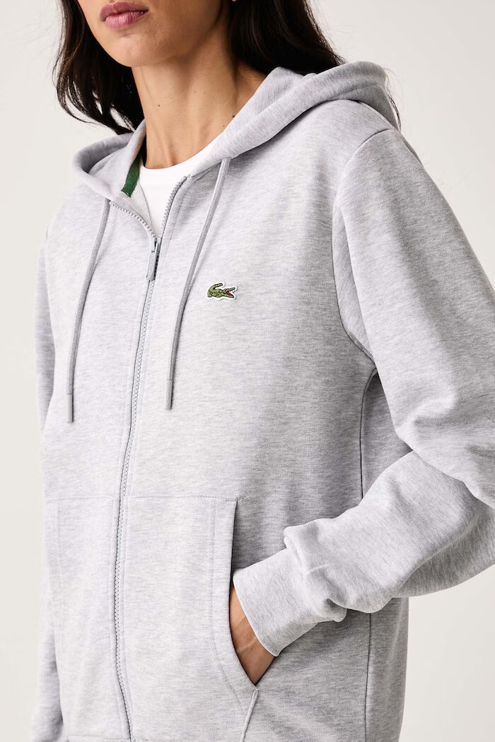 Lacoste спортен комплект анцуг с памук сив WH2528T
