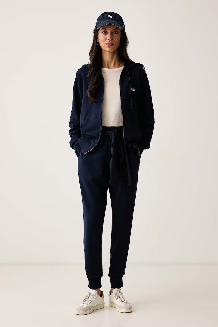 Lacoste спортен комплект анцуг с памук тъмносин WH2528T