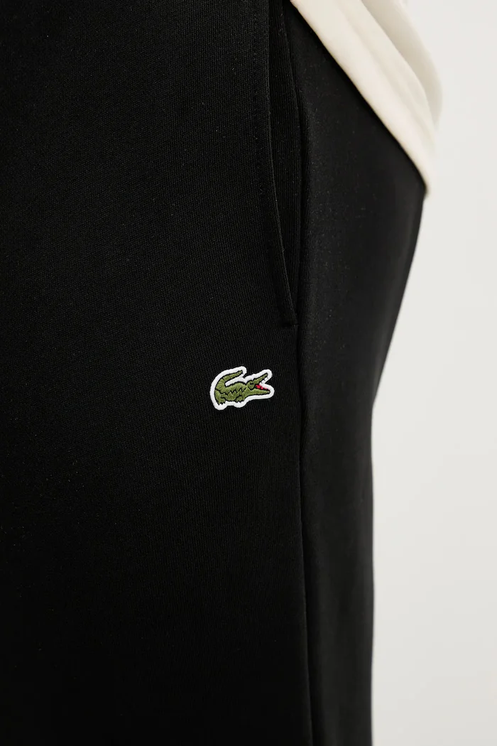 Lacoste спортен панталон мъжки от памук черен XH9833