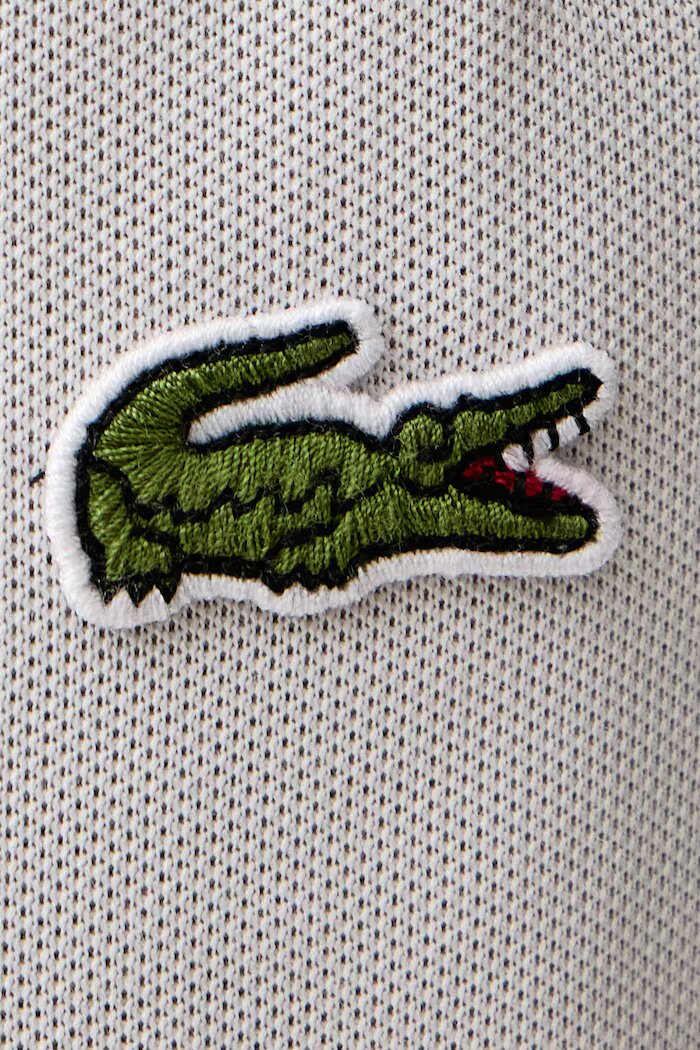 Lacoste спортен панталон мъжки с памук сив със стандартна талия XH0628