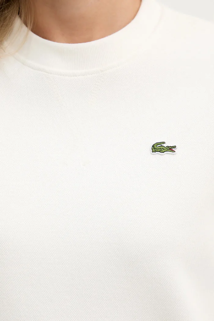 Lacoste суичър дамски с памук бежов SF5245