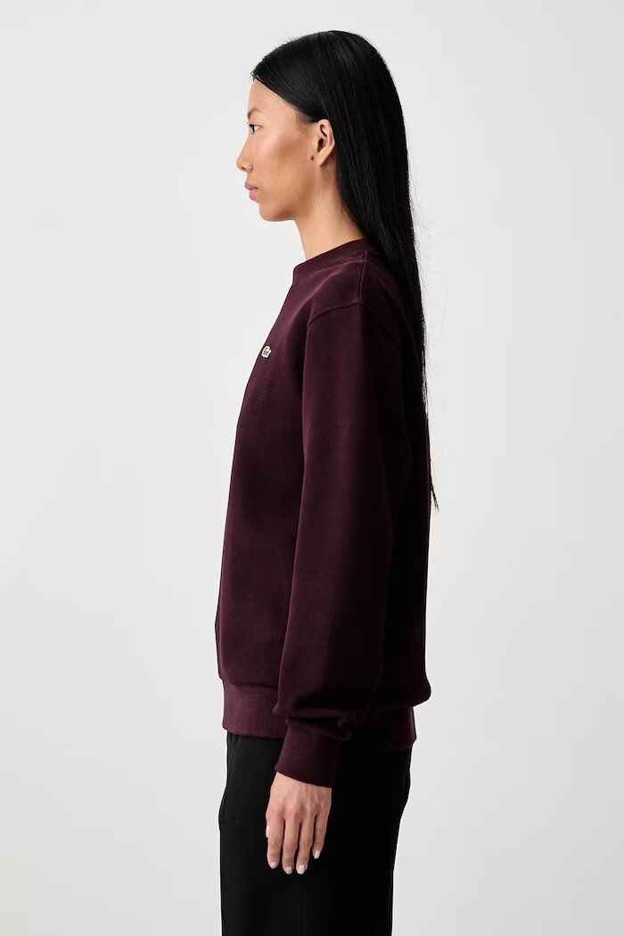 Lacoste суичър дамски с памук черен SF5245