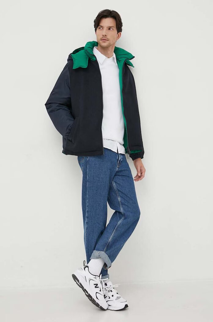 Lacoste суичър мъжки с памук бял SH9608