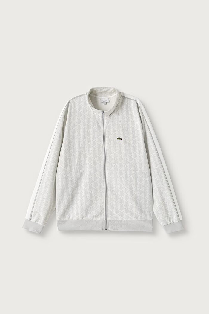 Lacoste суичър с цип мъжки сив SH1368