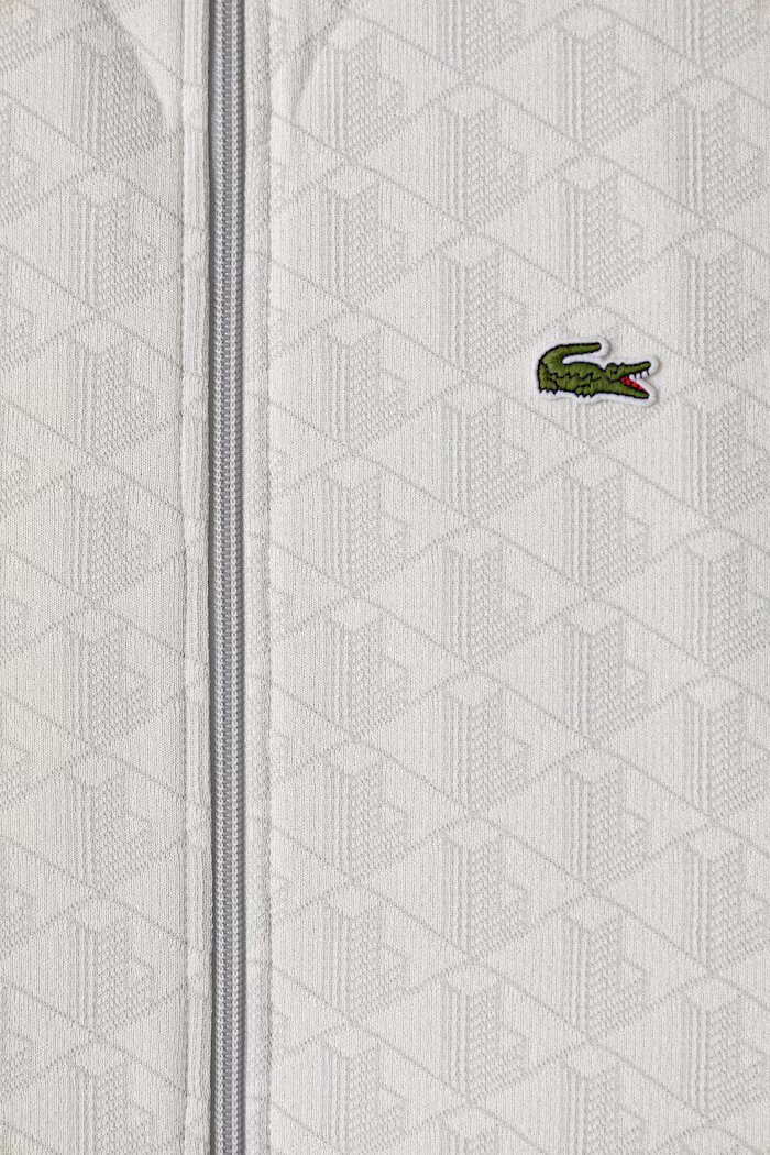 Lacoste суичър с цип мъжки сив SH1368
