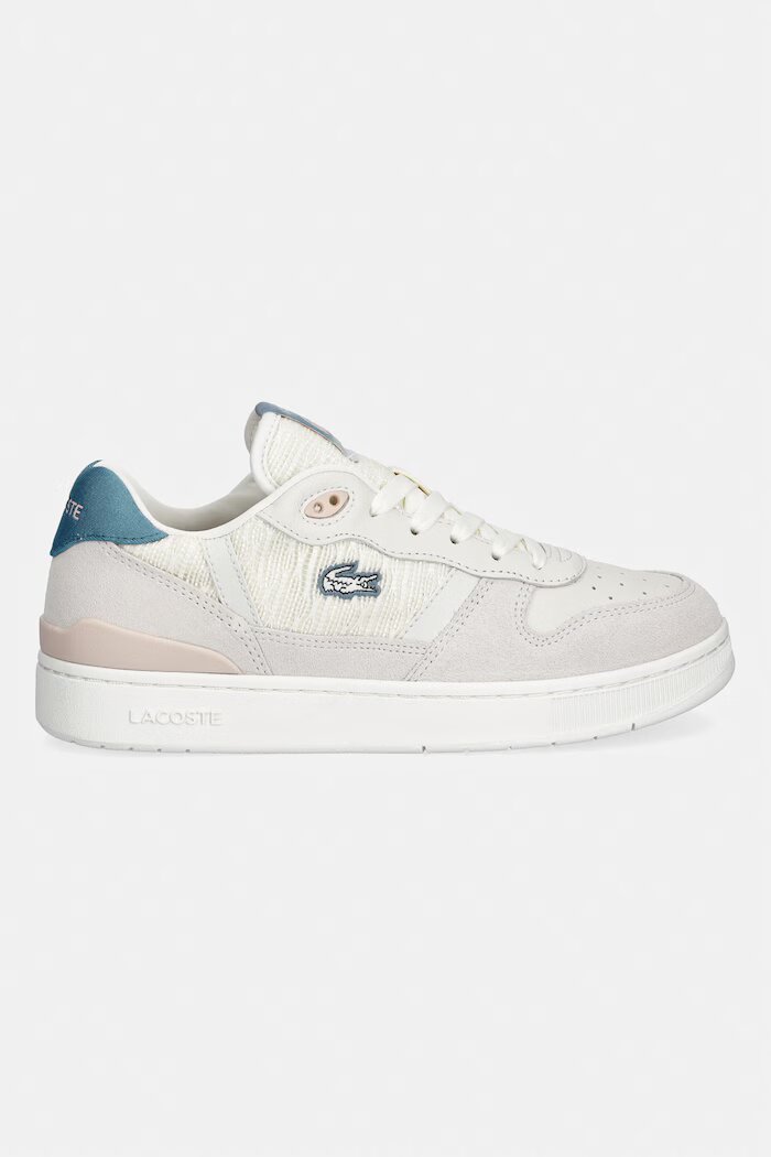Lacoste T-CLIP SET маратонки дамски от кожа бежови 49SFA0029 2Q9