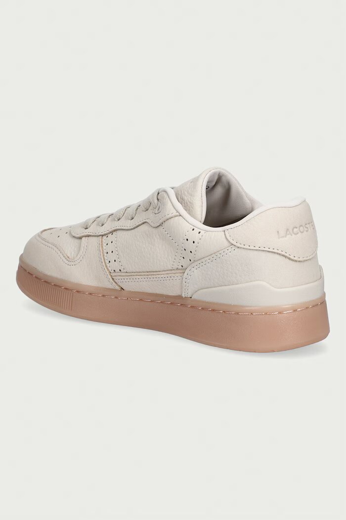 Lacoste T-CLIP SET маратонки дамски от набук бежови 52SFA0087