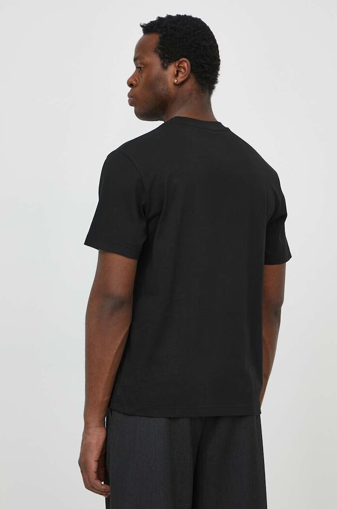 Lacoste Тениска basic мъжка от памук черна TH7318