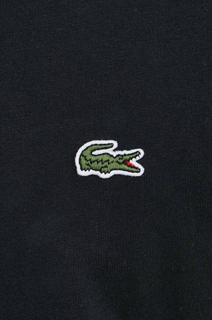 Lacoste Тениска basic мъжка от памук черна TH7318