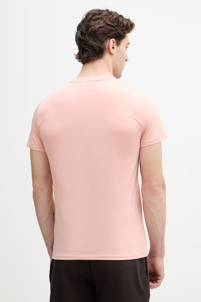 Lacoste тениска мъжка от памук оранжева TH6710