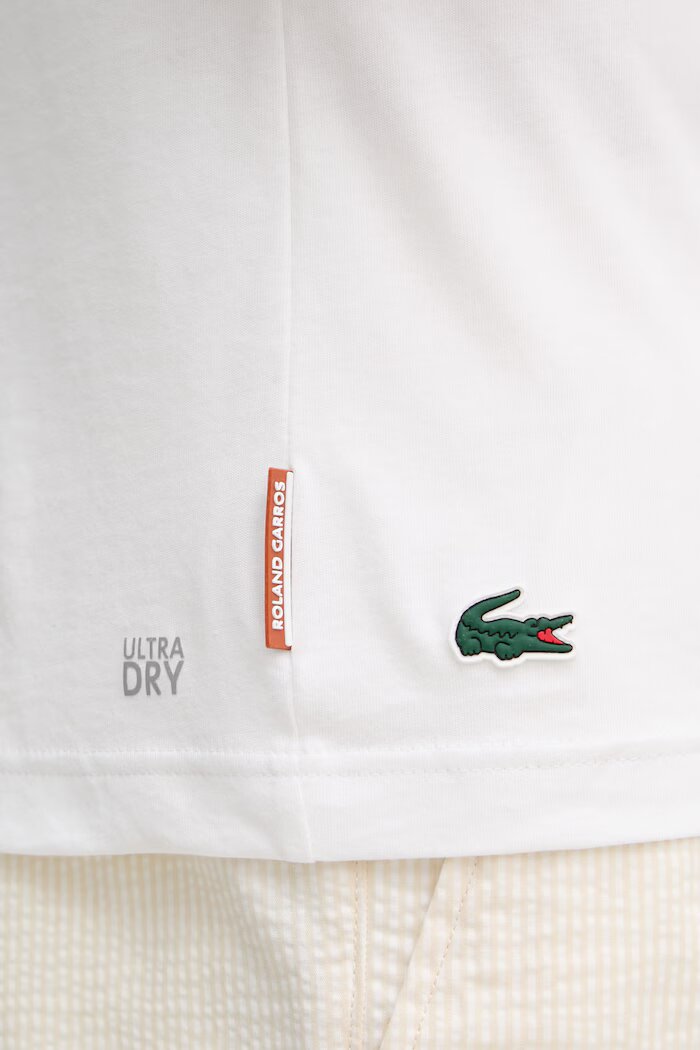 Lacoste тениска мъжка с памук бежова TH0338